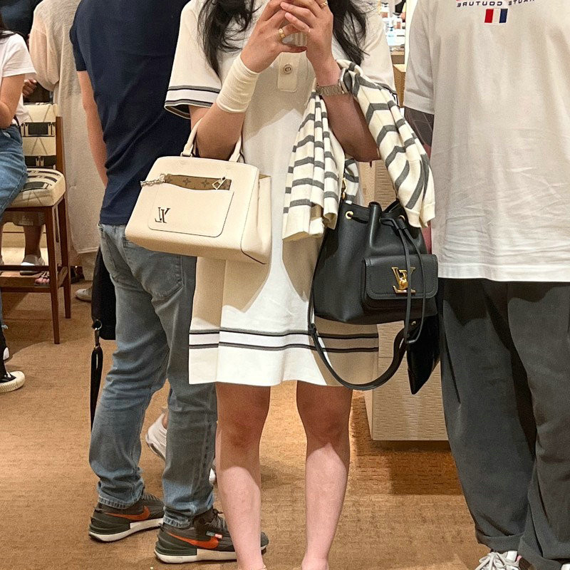 루이비통 마렐 토트 백 BB 쿼츠 이미지 5