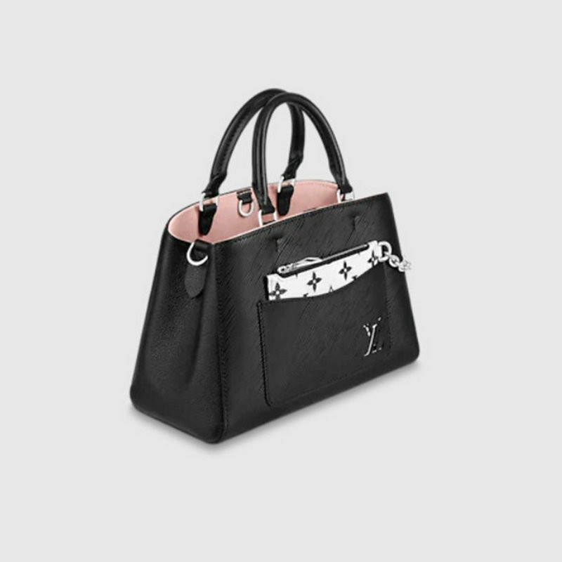 루이비통 말렐 BB 토트백 블랙 MARELLE BB TOTE BAG 이미지 3