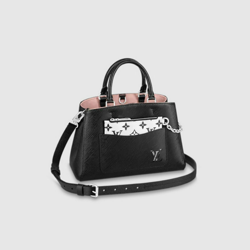 루이비통 말렐 BB 토트백 블랙 MARELLE BB TOTE BAG 이미지 4