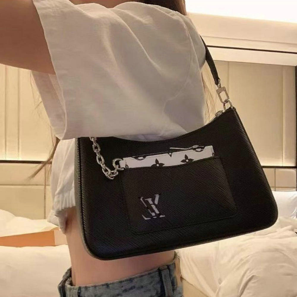 루이비통 마렐백 블랙 MARELLE BAG